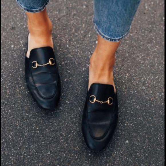 Gucci Black Princeton Mules Loafer Shoe. Size 36. - Picture 5 of 7